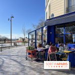 Moncœur Belleville - Terrasse vue Paris