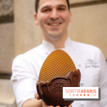 L'oeuf de Pâques gaufrette et chocolats du Ritz Paris le Comptoir