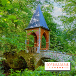La réserve Naturelle des Etangs de Bonnelles, son pont kiosque, temple de l'amour et ses trésors