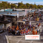 Défilé flottant sur la Seine : le Jal Yatra à Paris, les photos