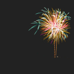 Feu d'artifice du 14 Juillet 2019 à Aubervilliers (93)