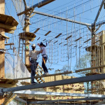 AccroCamp sur l’île de loisirs de Jablines Annet, le premier accrobranche autoporté