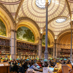 Le saviez-vous ? Les formes de la salle Labrouste, la bibliothèque de l'INHA, est inspirée de robes 