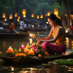 Le Festival des Lanternes Flottantes 2024 à la Pagode Wat Pho Paris