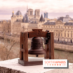 Pâques 2025 : la sublime Cloche en chocolat de Maxime Frédéric au Cheval Blanc Paris