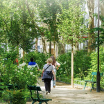Inauguration du Jardin de Bouvines 11e