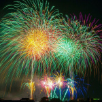 Feu d'artifice du 14 juillet 2021 à Montmagny