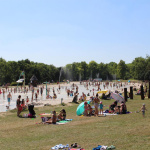 Le Parc Hérouval à Gisors, le parc de loisirs avec plage et jeux d'eau
