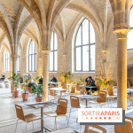 La table des Bernardins, le café-restaurant niché dans la nef du Collège des Bernardins