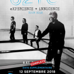 U2 en concert à l'AccorHotels Arena Bercy de Paris en septembre 2018