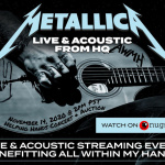 Metallica annonce un concert acoustique et solidaire en streaming mondial