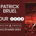 Patrick Bruel en concert à l'Accor Arena de Paris en mars 2024