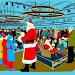 Événement à Paris : Le Père Noël fait son cinéma chez UGC pour les fêtes de fin d'année