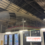 Mais que fait ce ballon dirigeable au cœur de la Gare d'Austerlitz à Paris ? 
