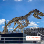 Tyrannosaurus Rex, l'installation de l'artiste Philippe Pasqua au Port de la Conférence