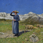 Giovanni Segantini au Musée Marmottan Monet : une exposition entre symbolisme et paysages alpins