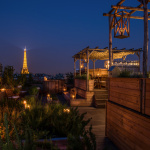 Feu d'artifice et soirée du 14 juillet 2019 sur le rooftop de l'Hôtel Brach