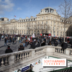 National demonstration for freedoms Place de la République in Paris - our photos 