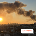 Paris : Incendie en cours dans le nord de la capitale