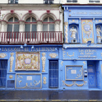 La Comédie Italienne et sa belle façade colorée, témoignages du théâtre franco‑italien à Paris