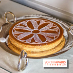 Amande, Vanille & Praliné Spéculoos la galette des rois 2026 de Matthieu Carlin à l'Hôtel de Crillon