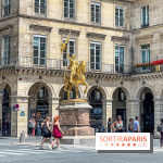 visuel Paris visuel - Rue de Rivoli - statue Jeanne d'Arc - Place des Pyramides