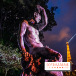 visuel Paris visuel  - palais galliera tour eiffel nuit