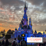 Visuels Disneyland Paris - château coucher de soleil