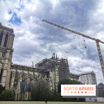 Notre Dame, démontage de l'échafaudage endommagé