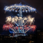 Photos of the July 14th fireworks in Paris 2020