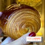 Le petit-déjeuner du Meurice Paris avec les viennoiseries de Cédric Grolet - pain au chocolat