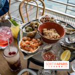 Polpo brasserie, la terrasse péniche 