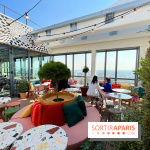 Restaurant-rooftop Mama Shelter La Défense.