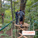 Accrocamp Poissy, le nouvel accrobranche au parc du château de Villiers