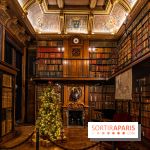 Château de Chantilly Noël 2022 - cabinet des livres
