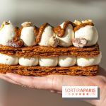Jolie Miche, la boulangerie aux farines anciennes et bonnes pâtisseries du 17e - millefeuille praliné