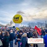 Manifestation Paris - Visuels - Réforme des retraites place Concorde