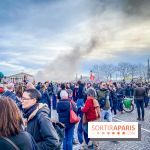 Manifestation Paris - Visuels - Réforme des retraites place Concorde