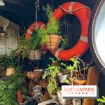 L'eau et les rêves, la péniche-librairie botanique sur le Canal de l’Ourcq