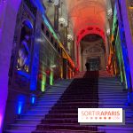 Nuit des Fiertés - Visuel Hôtel de Ville intérieur LGBTQIA+