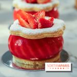 Butterfly Pâtisserie de Matthieu Carlin à l'Hôtel de Crillon - Charlotte aux Fraises et à la Fleur d'Oranger (2)