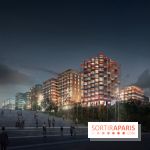 Jeux Olympiques de Paris 2024 : chantier du village des athlètes