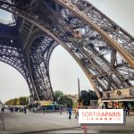 Tour Eiffel : une exposition inédite gratuite en hommage à Gustave Eiffel sur le parvis - nos photos