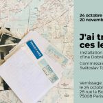 J'AI TROUVÉ CES LETTRES / Installation documentaire 