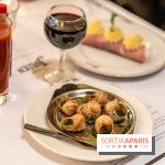 Le Bouillon Julien, la brasserie au sublime décor art nouveau, son menu et ses plats -  escargots de Bourgogne
