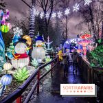 Noël au Parc Astérix 2023, sentier de lumières et patinoire