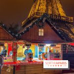 Marché de Noël 2023 au pied de la tour Eiffel - Quai Jacques Chirac