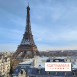 Visuel Paris 15e - Tour Eiffel hiver toits paris 