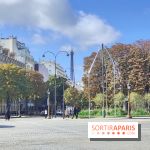 Visuel Paris 8e - Champs Elysées Tour Eiffel automne