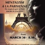 Mentalism à la parisienne, le spectacle en anglais de Fabrice Ferra 